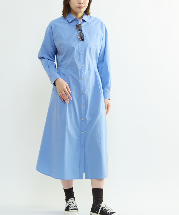 BUSTIER SET FLARE SHIRT DRESS 詳細画像 5