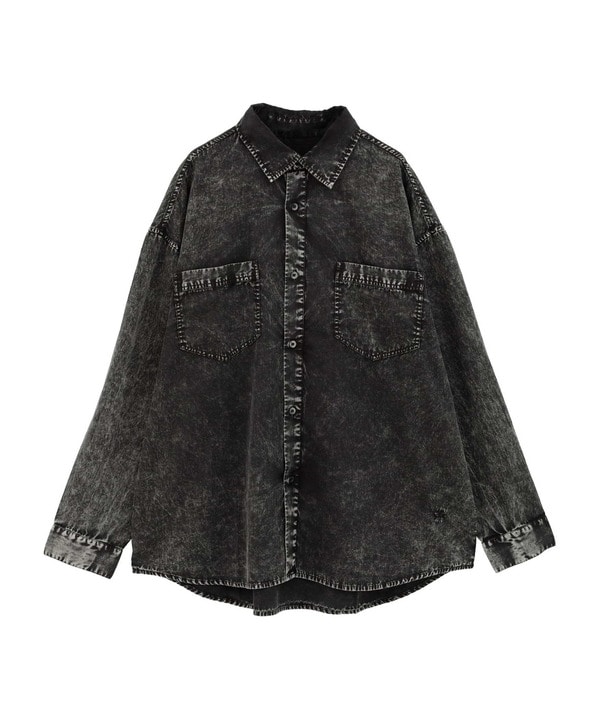 ACID WASH STAR★ PATCH SHIRT 詳細画像 22