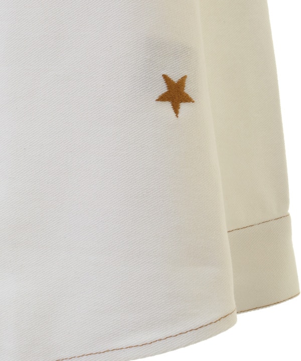 STAR★ PATCH OVERSIZED DENIM SHIRT 詳細画像 19