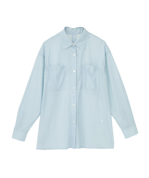 STAR★ PATCH GLITTER SHEER SHIRT