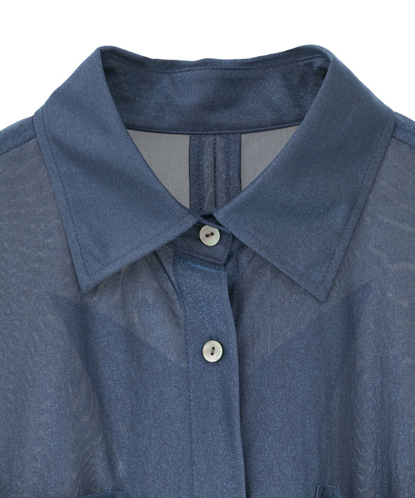 STAR★ PATCH GLITTER SHEER SHIRT 詳細画像 18