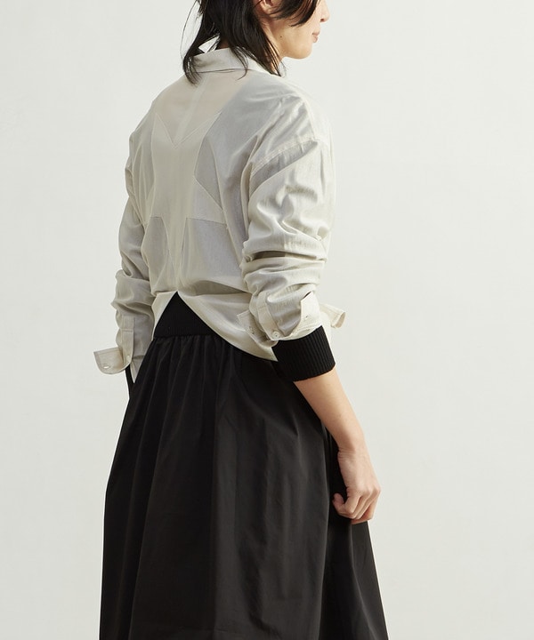 STAR★ PATCH GLITTER SHEER SHIRT 詳細画像 7