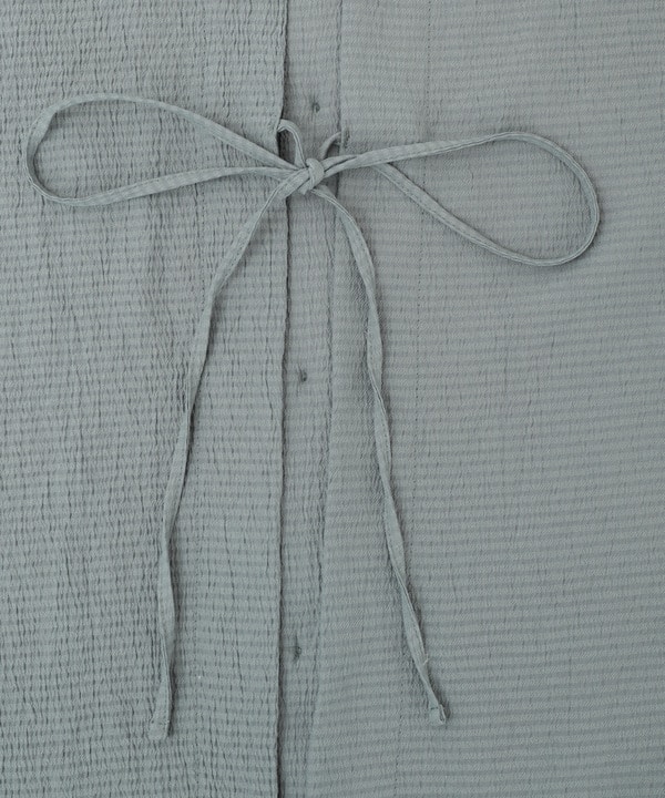 BACK SLIT SATIN SHIRT 詳細画像 19