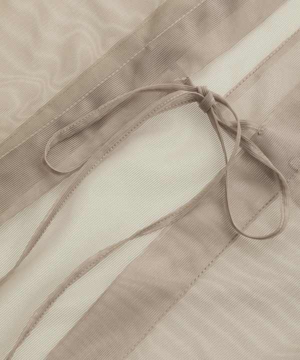 BACK SLIT ORGANDY SHEER SHIRT 詳細画像 18