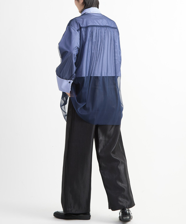 TULLE LAYERED SHIRT 詳細画像 10