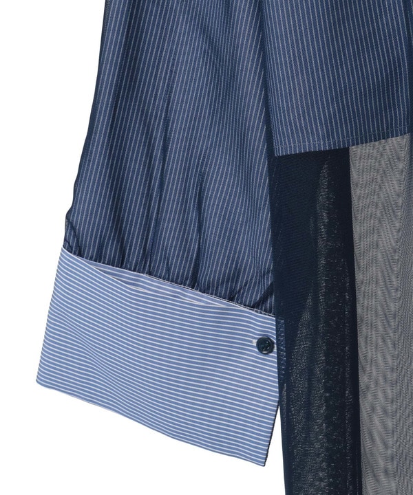 TULLE LAYERED STRIPE SHIRT 詳細画像 23