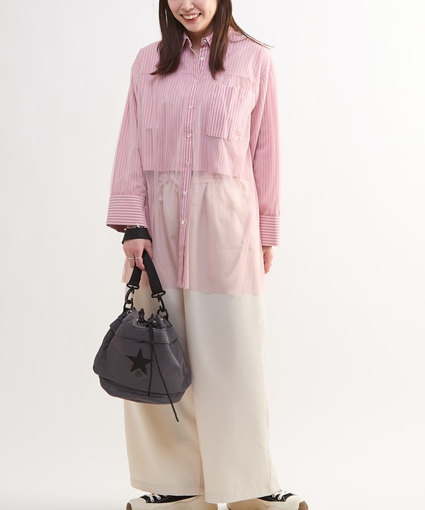 TULLE LAYERED SHIRT 詳細画像 10