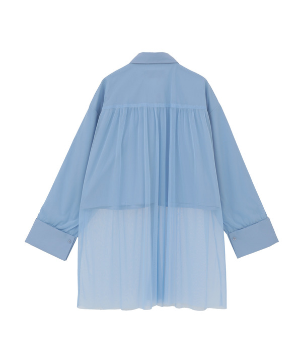 TULLE LAYERED SHIRT 詳細画像 16