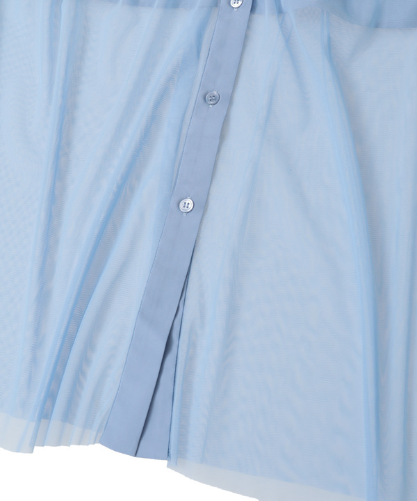 TULLE LAYERED SHIRT 詳細画像 19