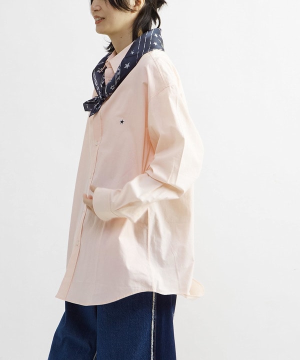STAR★ ONEPOINT OVERSIZED SHIRT 詳細画像 1