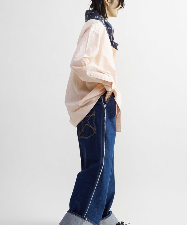 STAR★ ONEPOINT OVERSIZED SHIRT 詳細画像 3