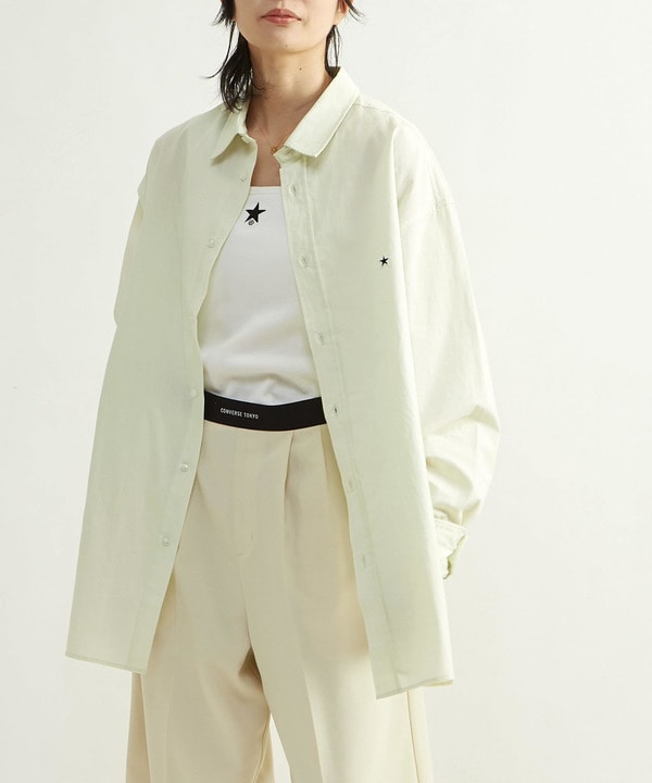 STAR★ ONEPOINT OVERSIZED SHIRT 詳細画像 5