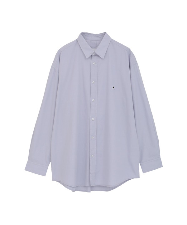 STAR★ ONEPOINT OVERSIZED SHIRT 詳細画像 サックスブルー 1