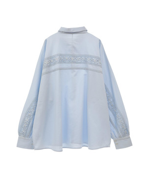 STAR★ LACE OVERSIZED SHIRTS