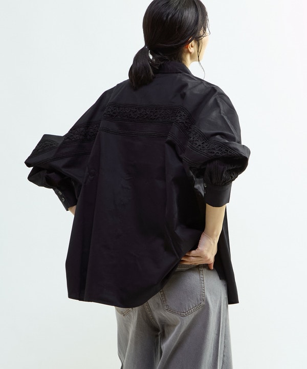 STAR★ LACE OVERSIZED SHIRT 詳細画像 20