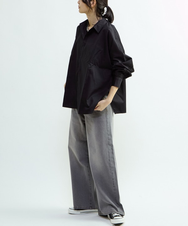STAR★ LACE OVERSIZED SHIRT 詳細画像 21