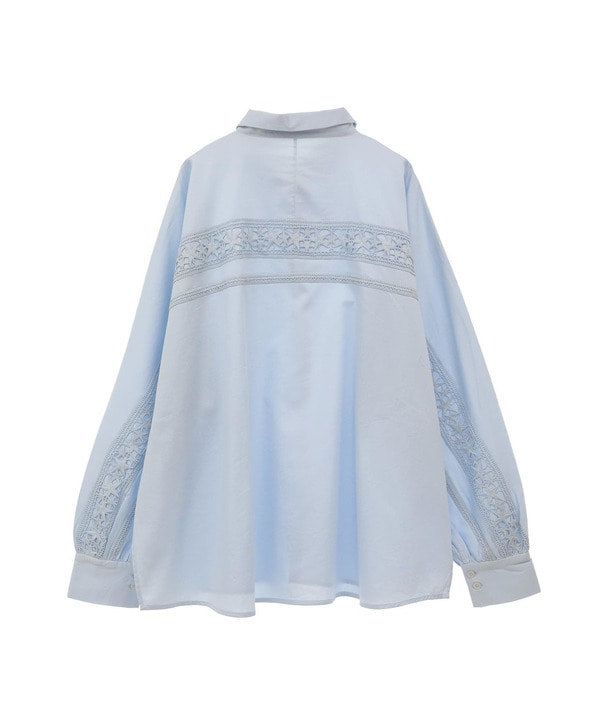 STAR★ LACE OVERSIZED SHIRT 詳細画像 28
