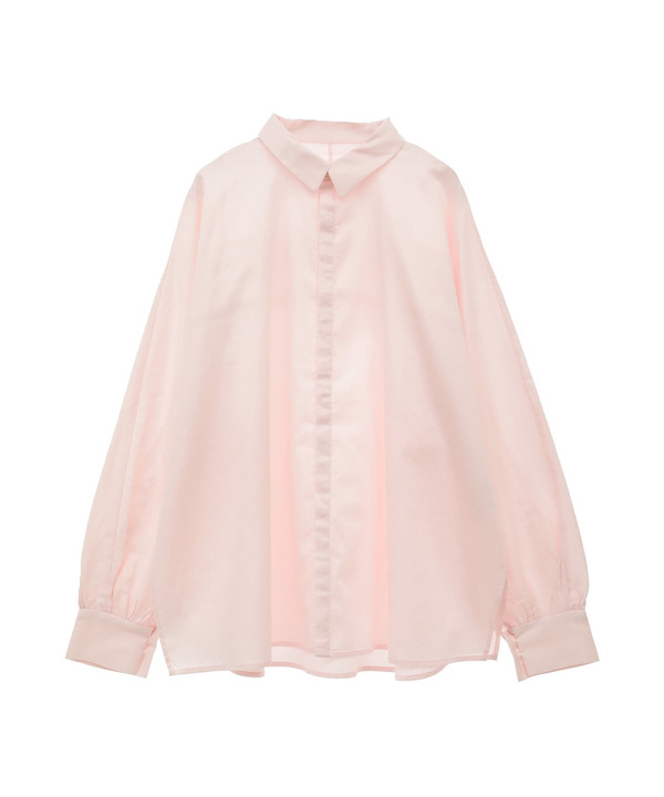 STAR★ LACE OVERSIZED SHIRTS 詳細画像 ピンク 1