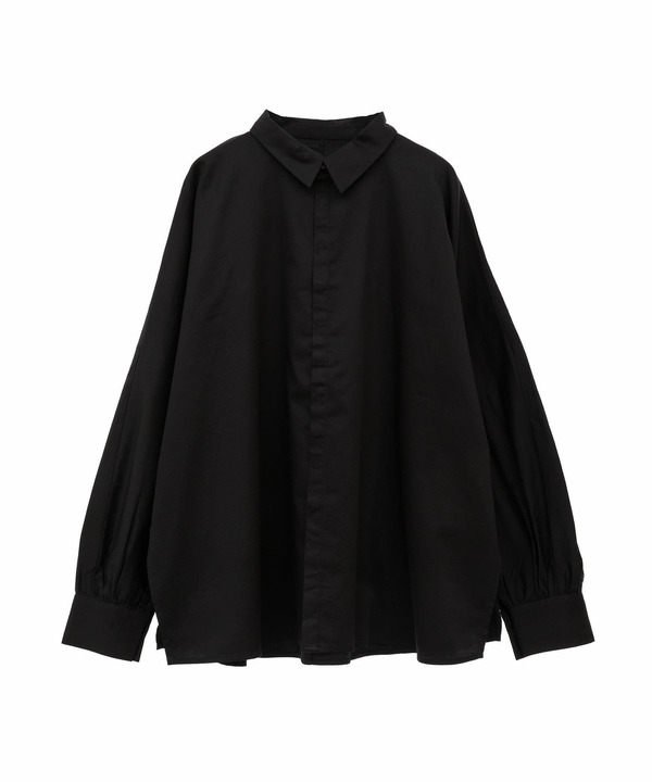 STAR★ LACE OVERSIZED SHIRTS 詳細画像 ブラック 1