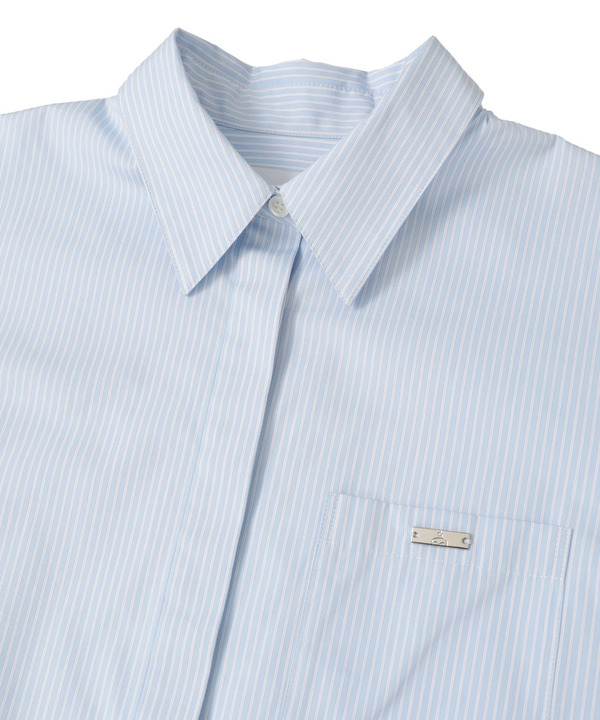 【HL】DETACHABLE TIE CROPPED SHIRT 詳細画像 21