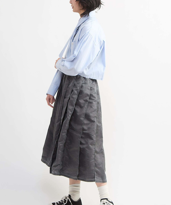 【HL】DETACHABLE TIE CROPPED SHIRT 詳細画像 5