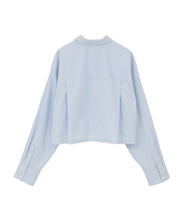 【HL】DETACHABLE TIE CROPPED SHIRT 詳細画像 7