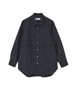 TUCK CUT-OFF BOX SHIRT