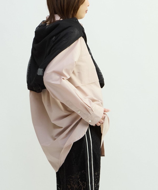 TUCK CUT-OFF BOX SHIRT 詳細画像 1