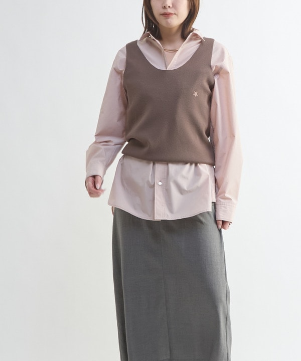 TUCK CUT-OFF BOX SHIRT 詳細画像 3