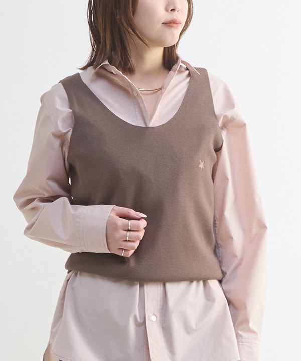 TUCK CUT-OFF BOX SHIRT 詳細画像 4