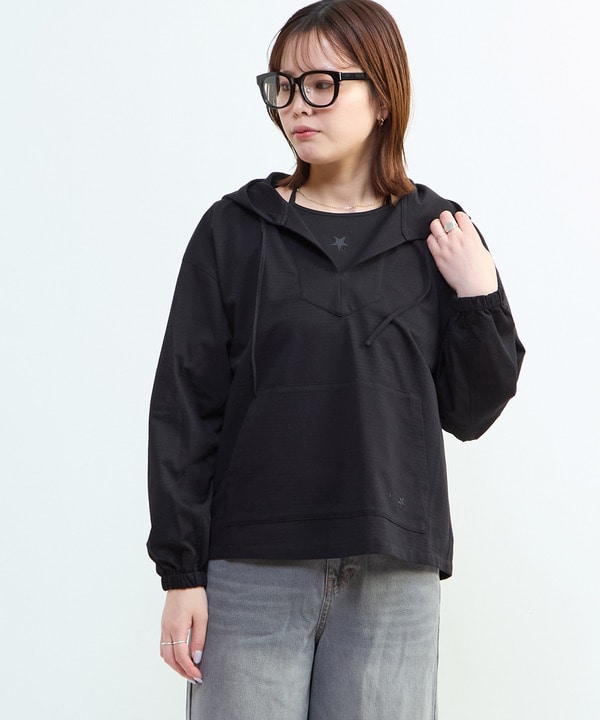 SHEER JACQUARD MEXICAN HOODIE 詳細画像 12