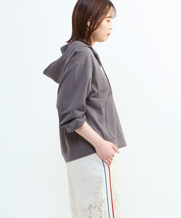 SHEER JACQUARD MEXICAN HOODIE 詳細画像 7