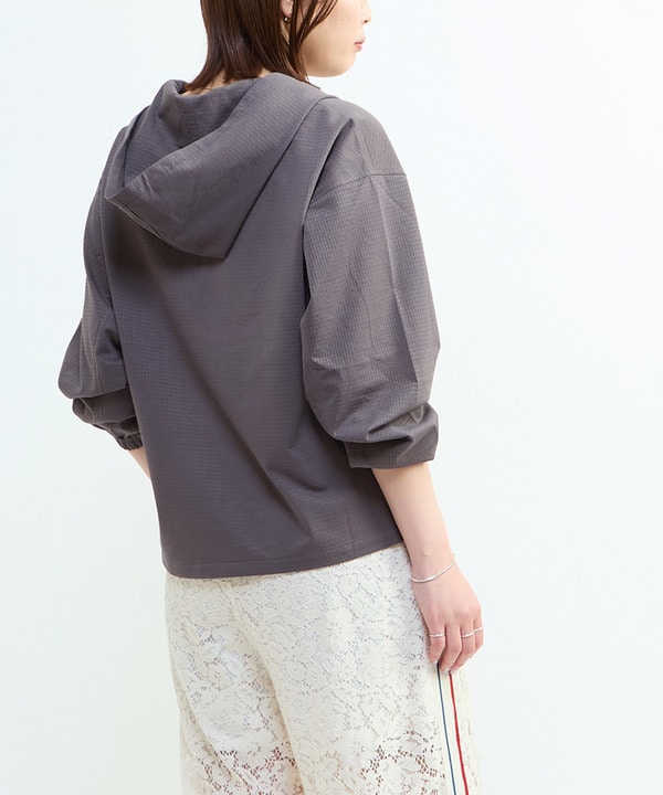 SHEER JACQUARD MEXICAN HOODIE 詳細画像 8
