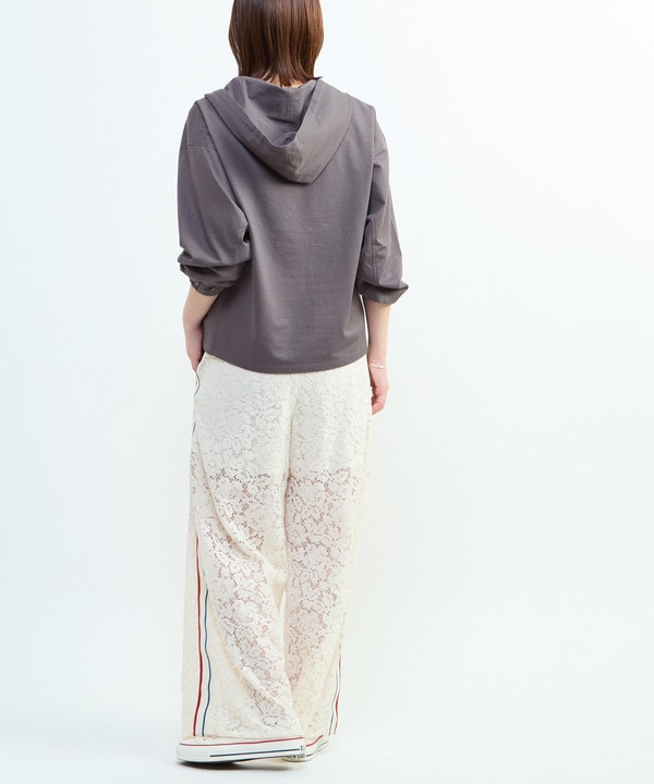 SHEER JACQUARD MEXICAN HOODIE 詳細画像 9