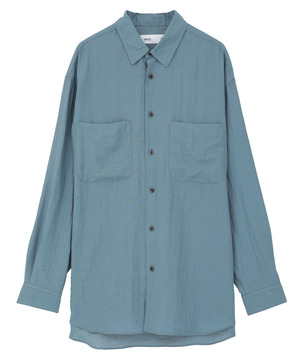 VISCOSE LINEN WORK SHIRT