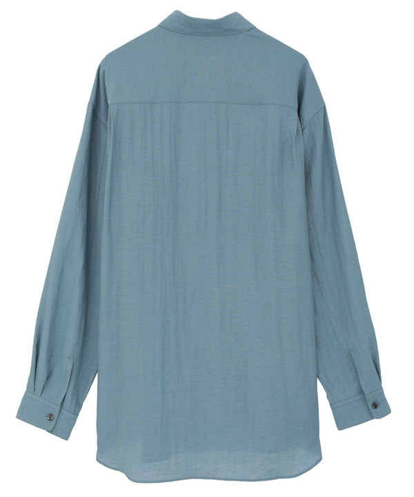 VISCOSE LINEN WORK SHIRT 詳細画像 1