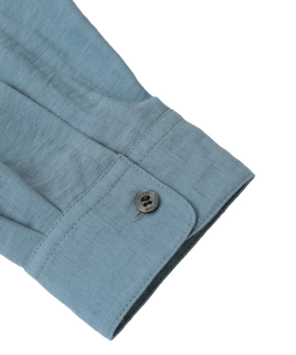 VISCOSE LINEN WORK SHIRT 詳細画像 4