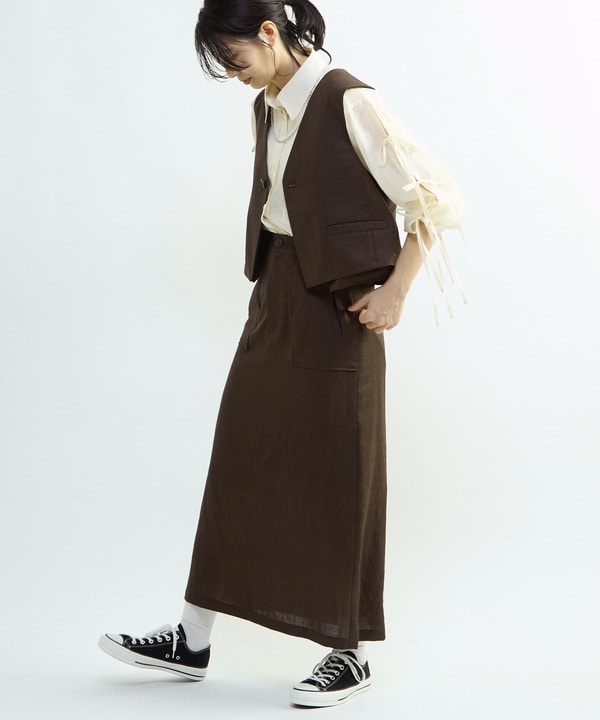 【HL】SHEER RIBBON SHIRT 詳細画像 15