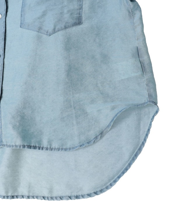 【HL】SHEER RIBBON SHIRT 詳細画像 21