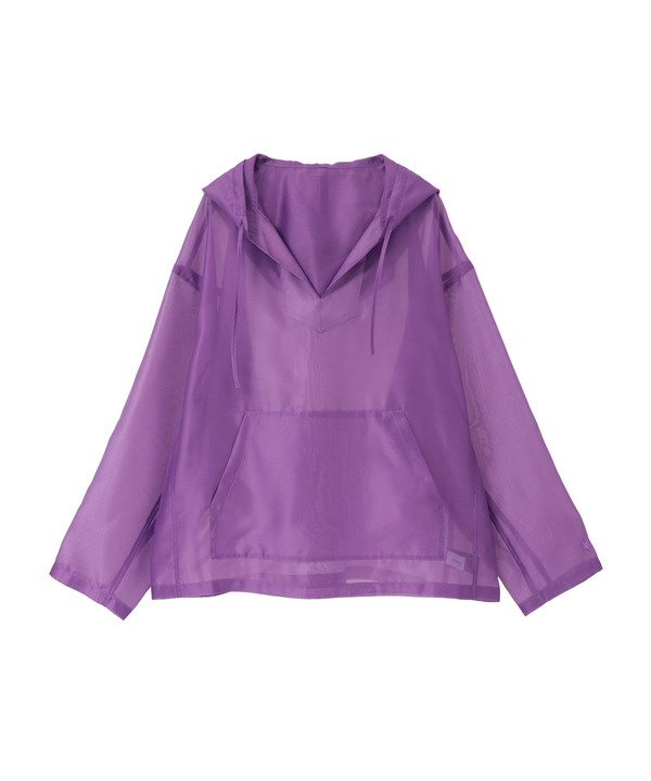 SHEER MEXICAN HOODIE 詳細画像 パープル 1