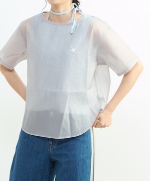 ORGANDY SHEER TEE