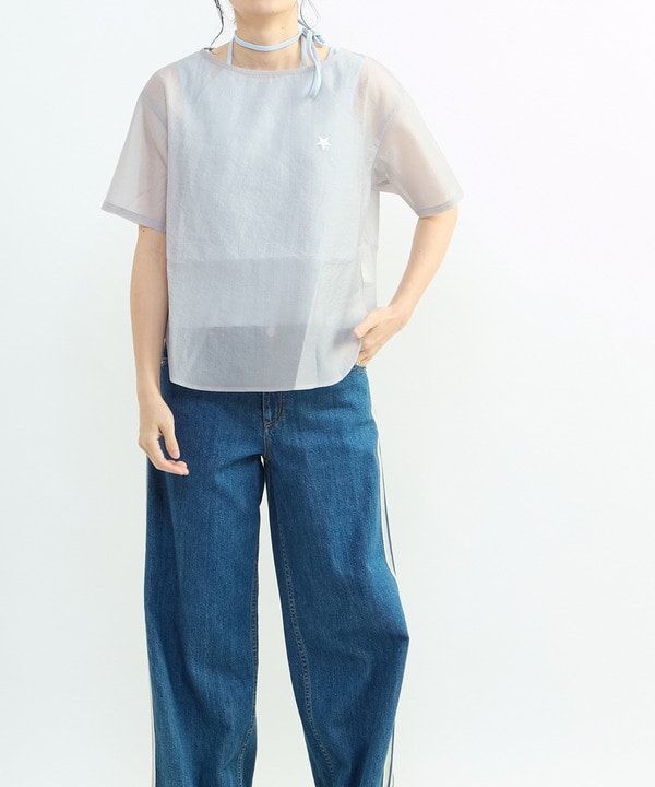 ORGANDY SHEER TEE 詳細画像 3