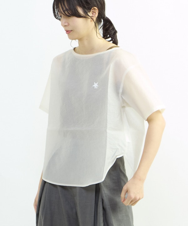 ORGANDY SHEER TEE 詳細画像 4