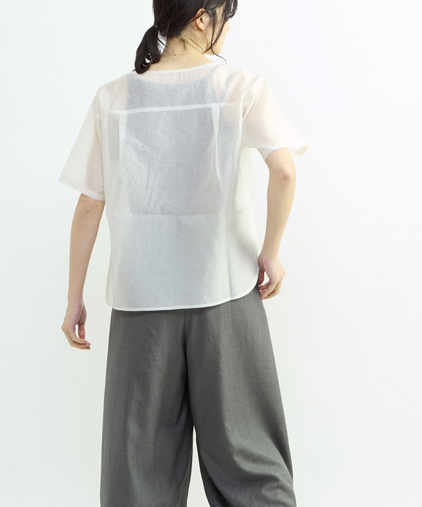 ORGANDY SHEER TEE 詳細画像 6