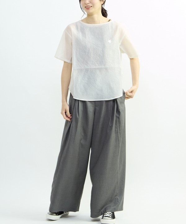 ORGANDY SHEER TEE 詳細画像 7