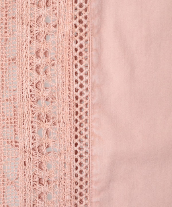 ACID WASHING LACE DOCKING SHIRT 詳細画像 29