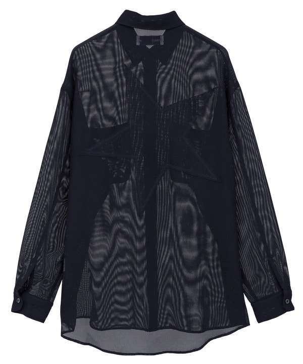 BACK STAR★ MESH SHIRT 詳細画像 16