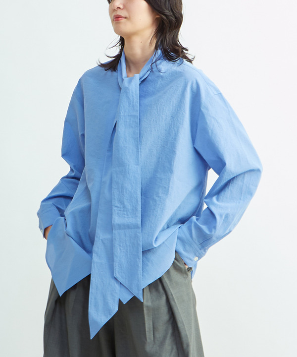 BOWTIE RELAX SHIRT 詳細画像 ブルー 1
