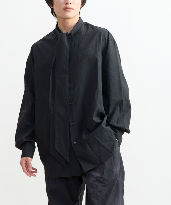 BOWTIE RELAX SHIRT 詳細画像 ブラック 1