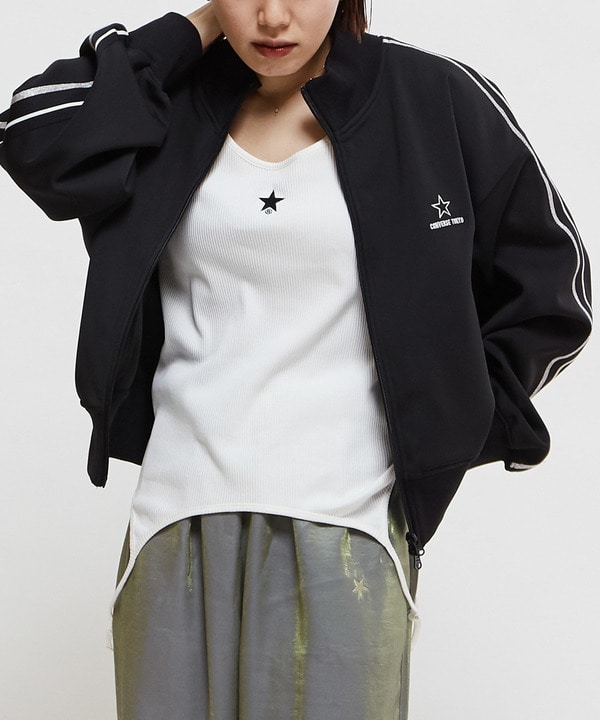 SIDE LINE SHORT TRACK JACKET(WOMEN'S) 詳細画像 1